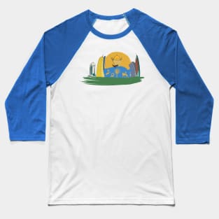 Nur-Sultan city Baseball T-Shirt